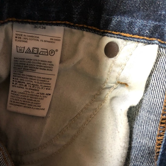 {HP🎉} Last Chance! * Old Navy * Straight Jeans * 30W 34L - Picture 2 of 8